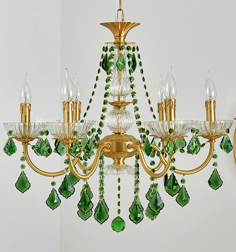 Magdalena Brass Chandelier - Yiarolight