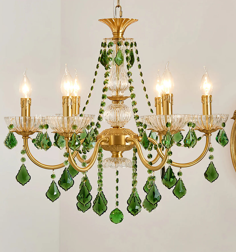 Magdalena Brass Chandelier - Yiarolight