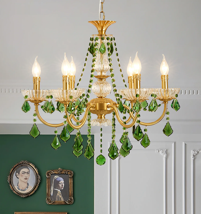 Magdalena Brass Chandelier - Yiarolight