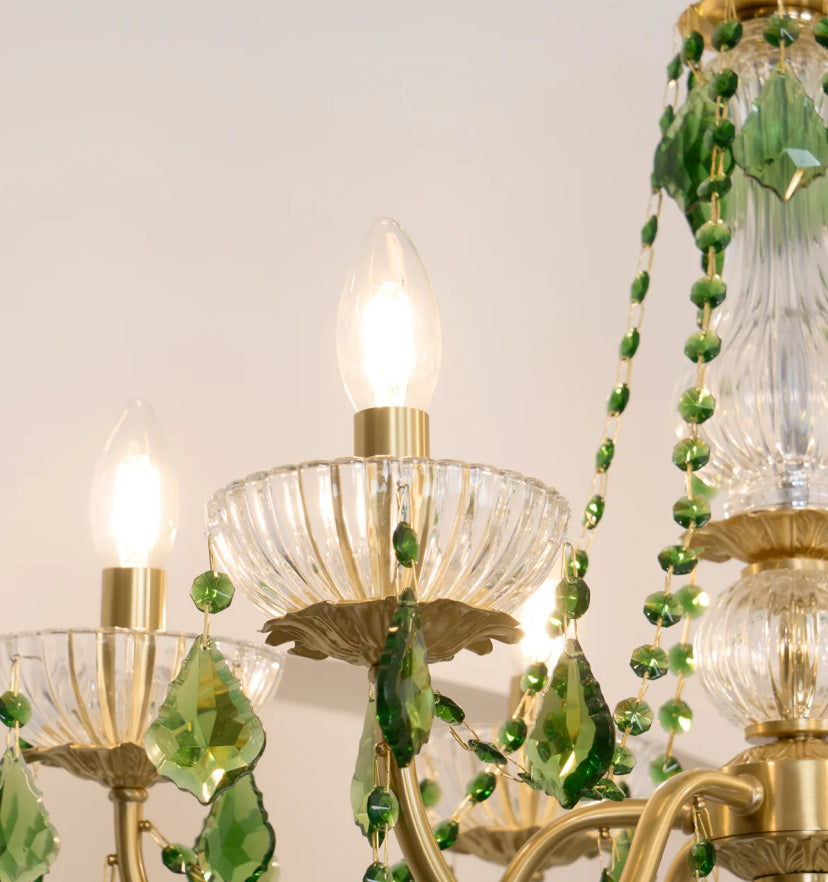 Magdalena Brass Chandelier - Yiarolight