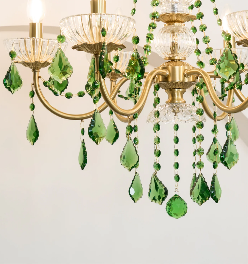 Magdalena Brass Chandelier - Yiarolight