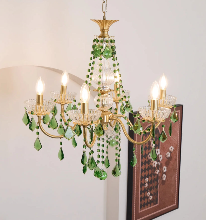 Magdalena Brass Chandelier - Yiarolight