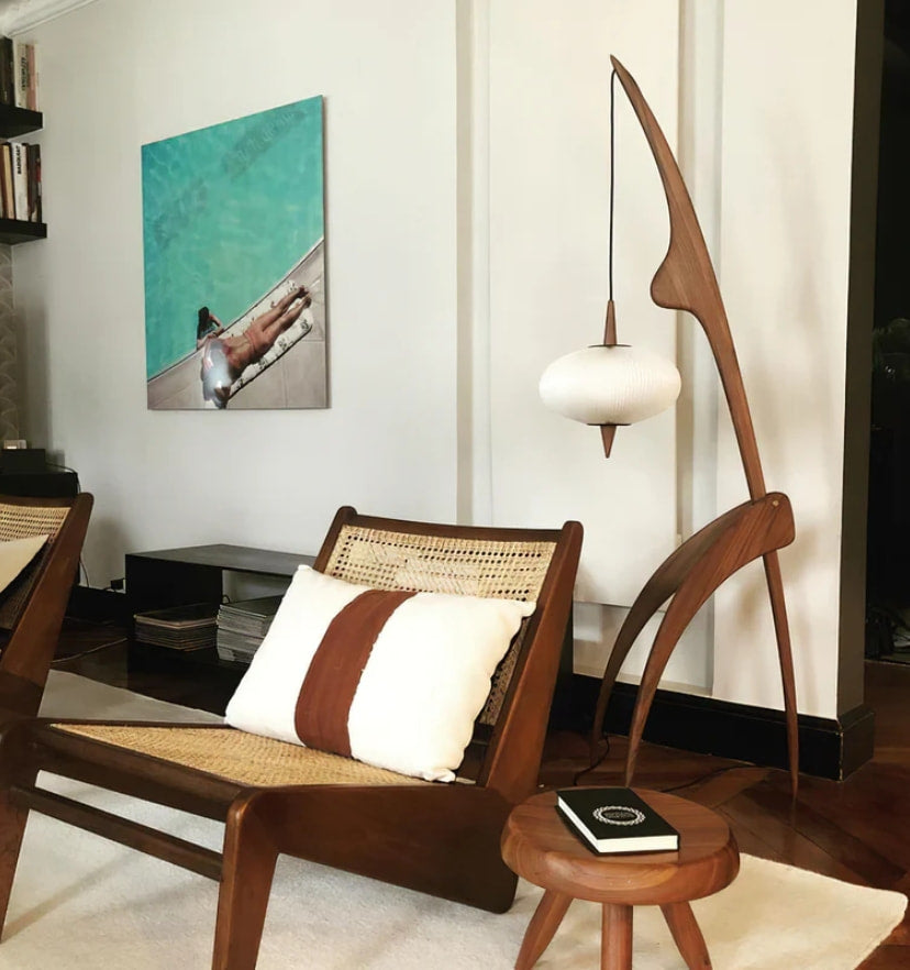 Mantis Wood Floor Lamp - Yiarolight