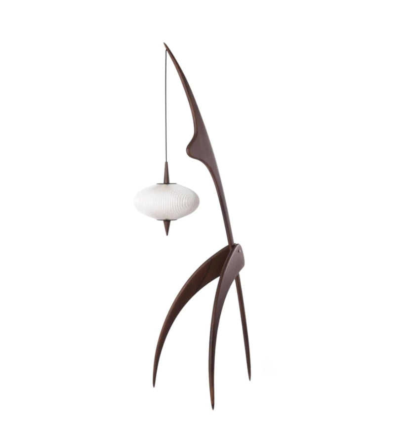 Mantis Wood Floor Lamp - Yiarolight