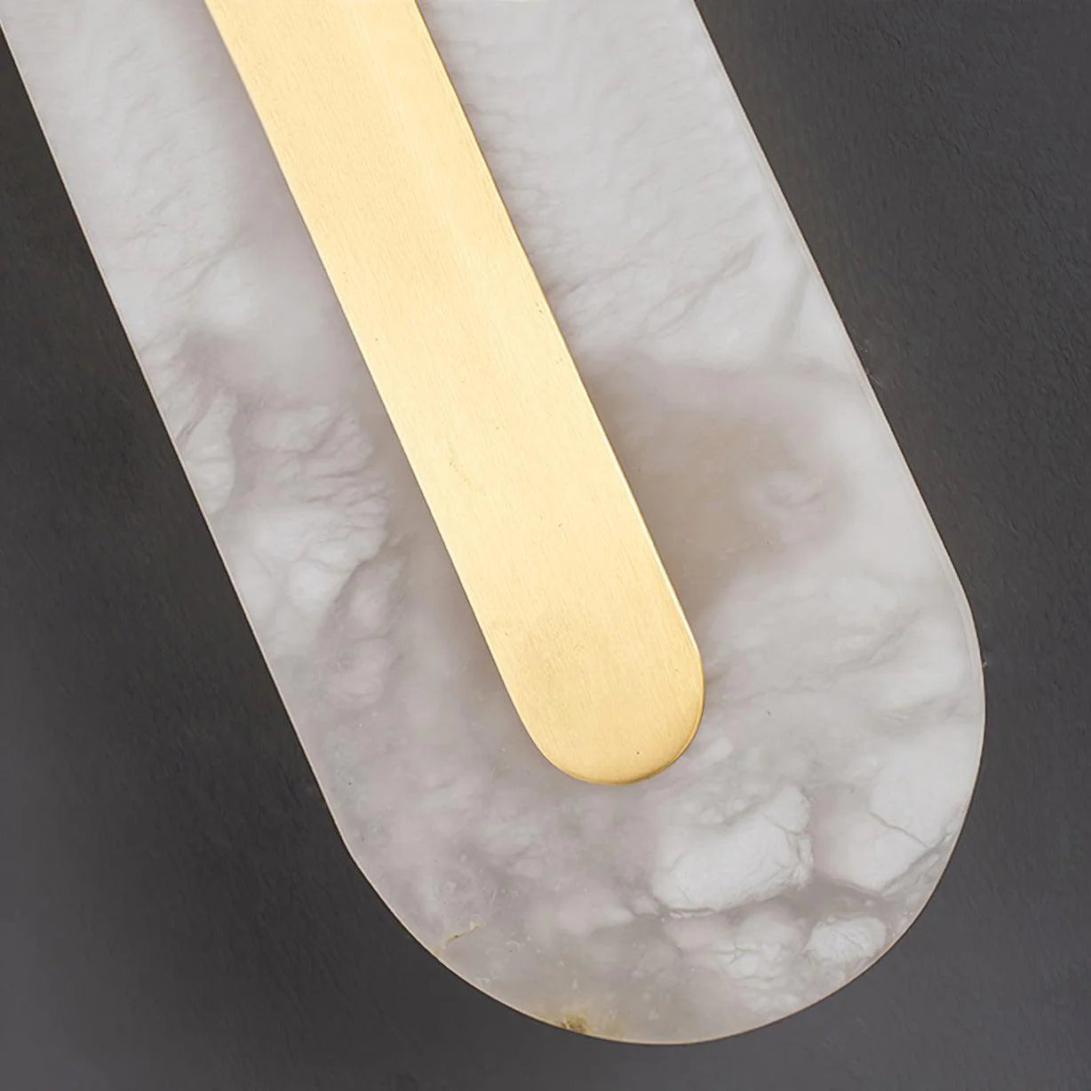 Alabaster Rounded Wall Light - Yiarolight