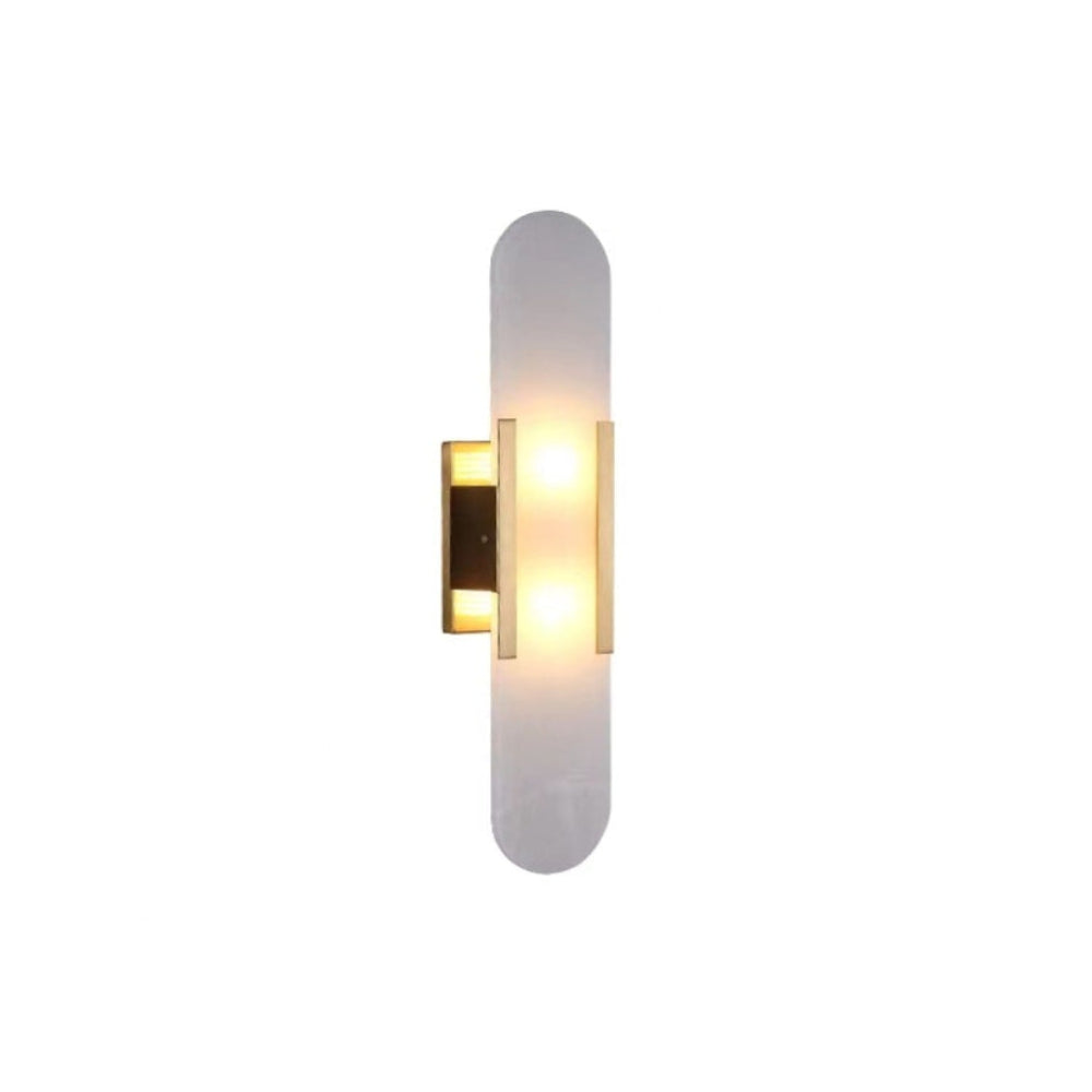 Melange Elongated Alabaster Wall Lamp - Yiarolight