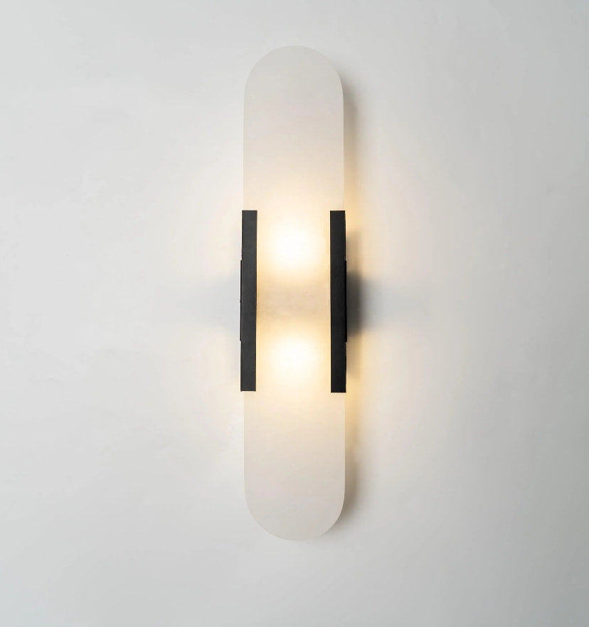 Melange Elongated Alabaster Wall Lamp - Yiarolight