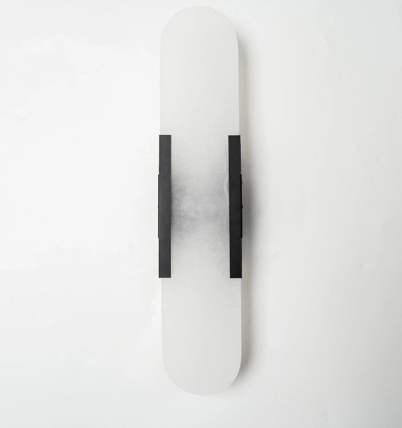 Melange Elongated Alabaster Wall Lamp - Yiarolight
