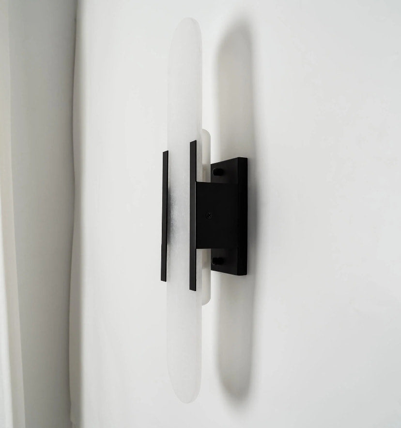 Melange Elongated Alabaster Wall Lamp - Yiarolight