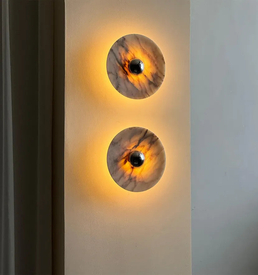 Messier Marble Rechargeable Wall Lamp - Yiarolight