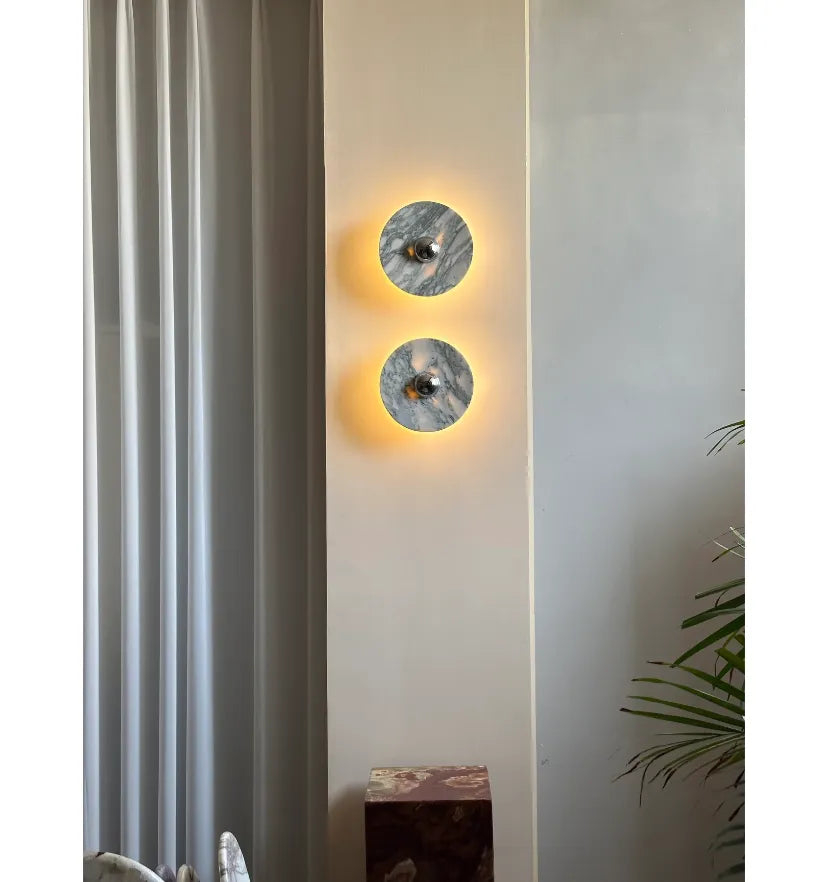 Messier Marble Rechargeable Wall Lamp - Yiarolight