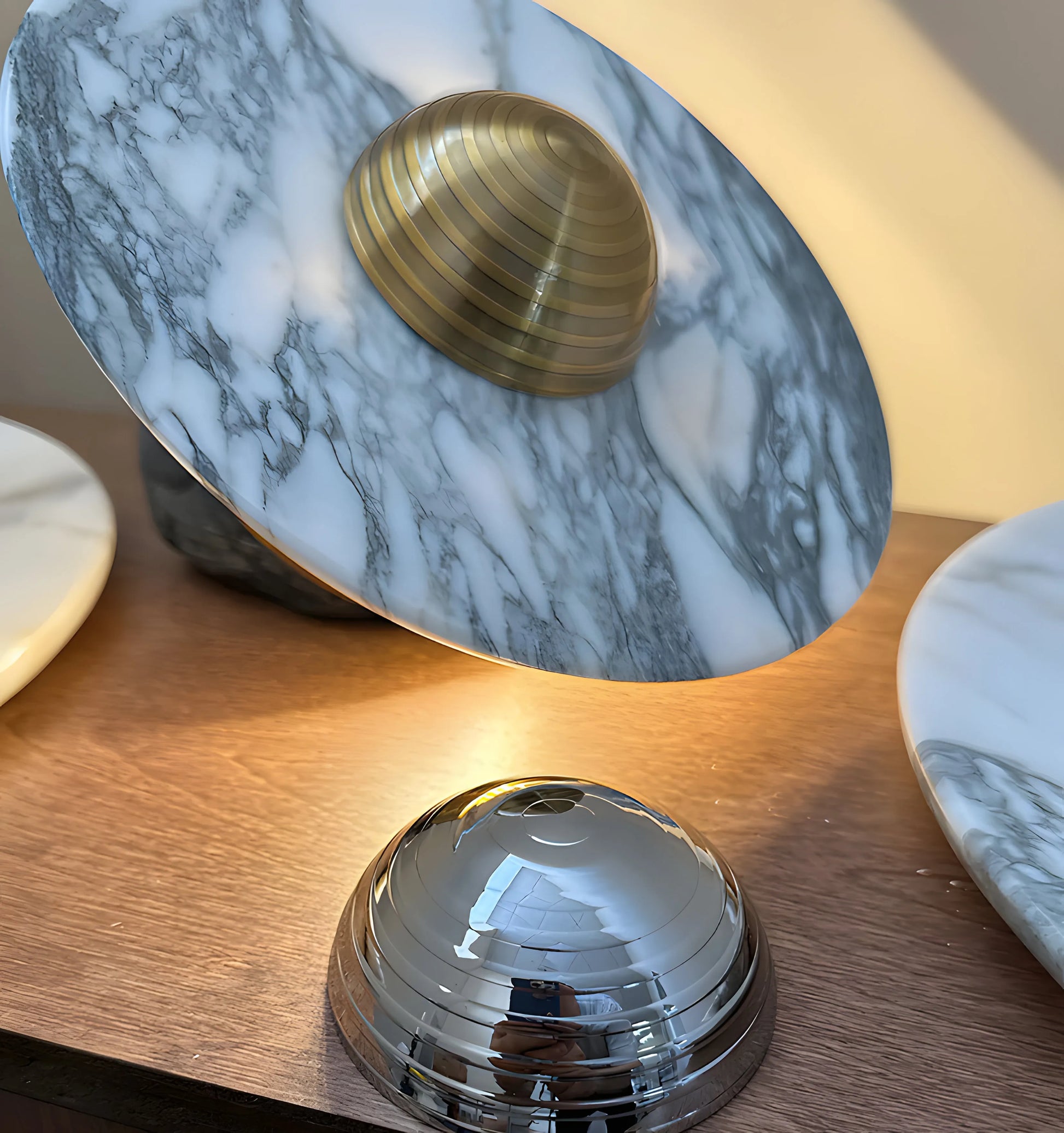 Messier Marble Rechargeable Wall Lamp - Yiarolight