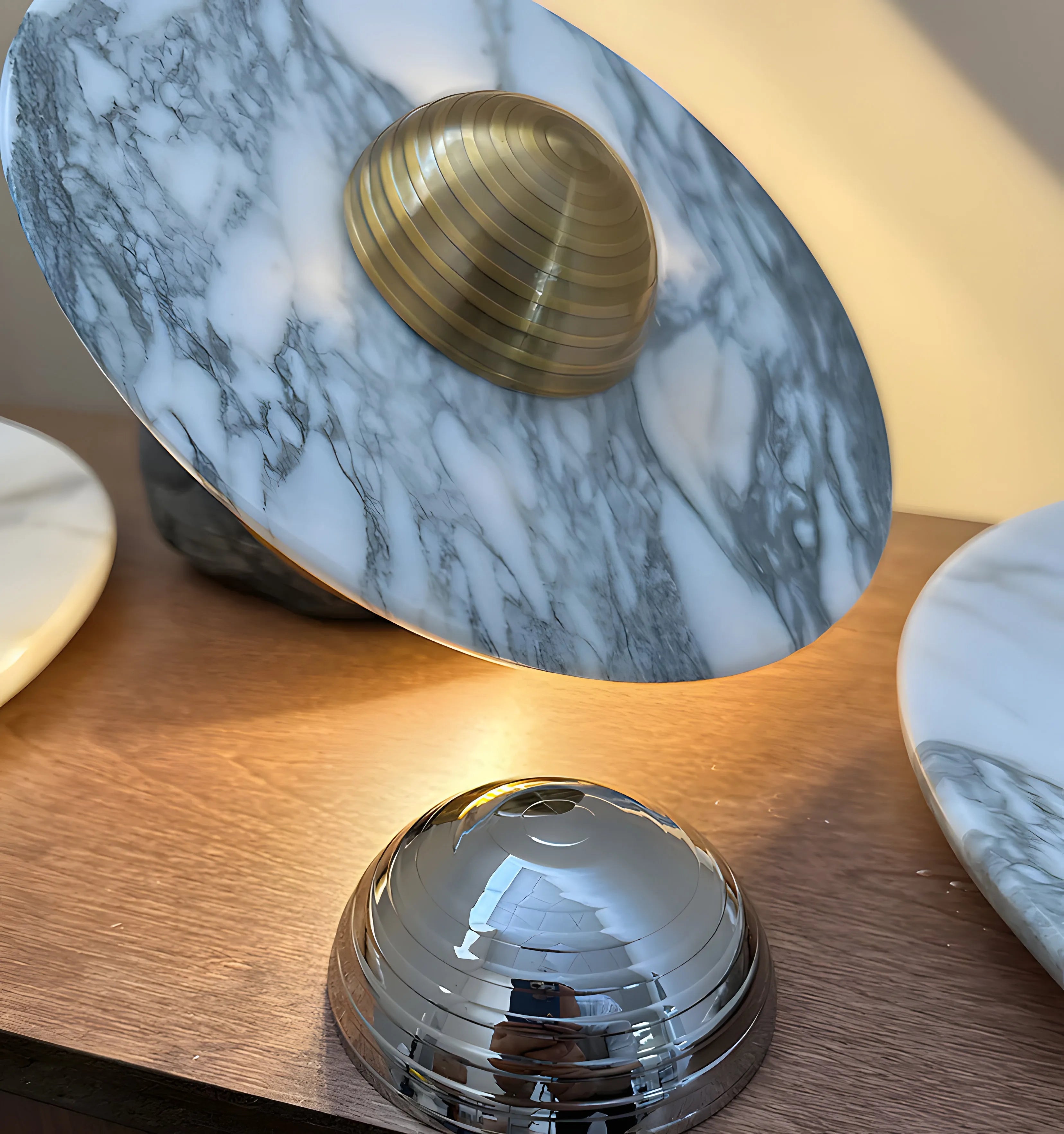 Messier Marble Rechargeable Wall Lamp - Yiarolight