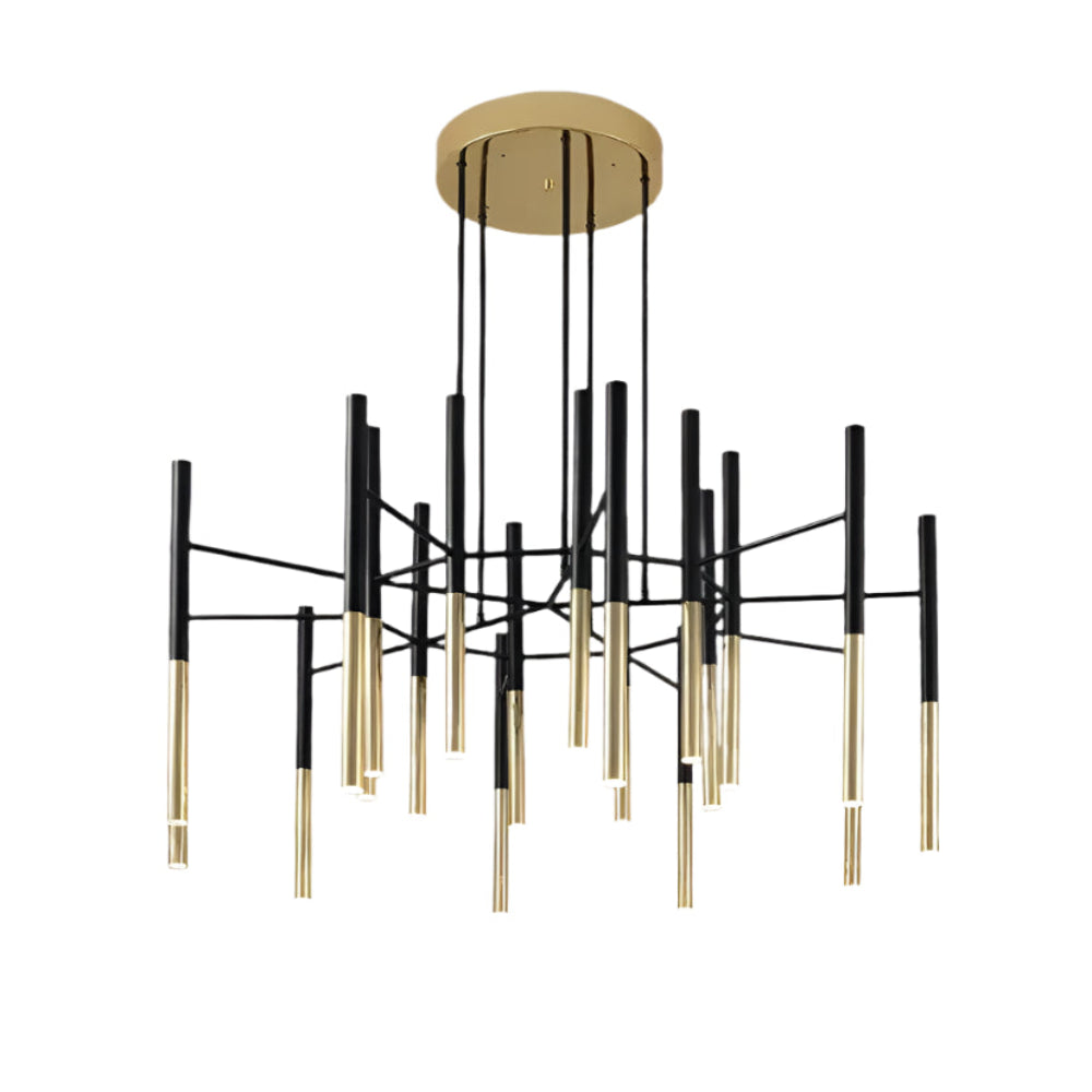 Metal Tubular Chandelier - Yiarolight
