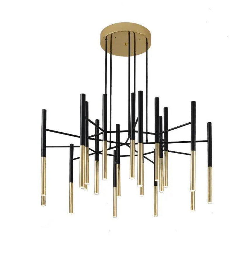 Metal Tubular Chandelier - Yiarolight