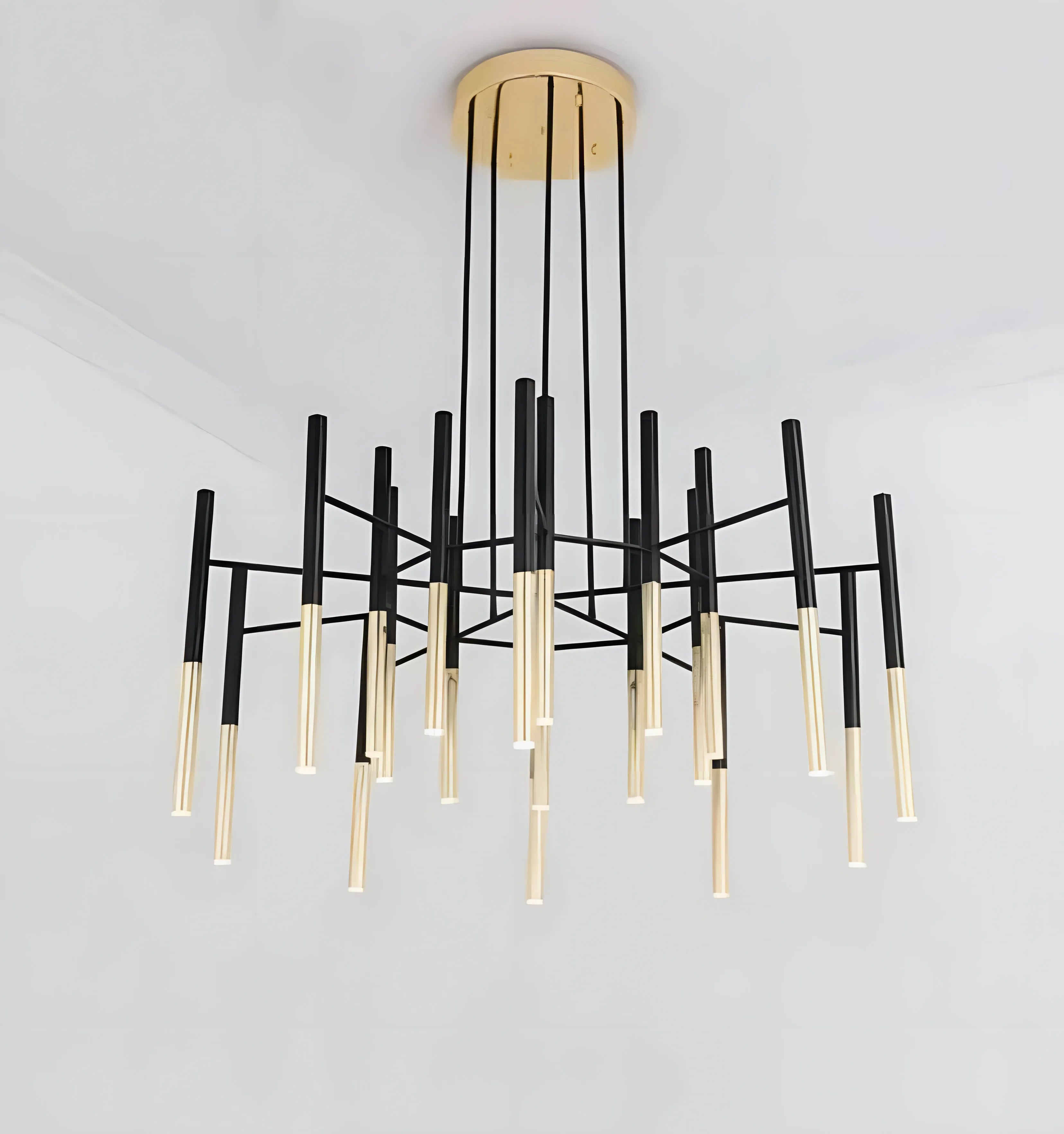 Metal Tubular Chandelier - Yiarolight