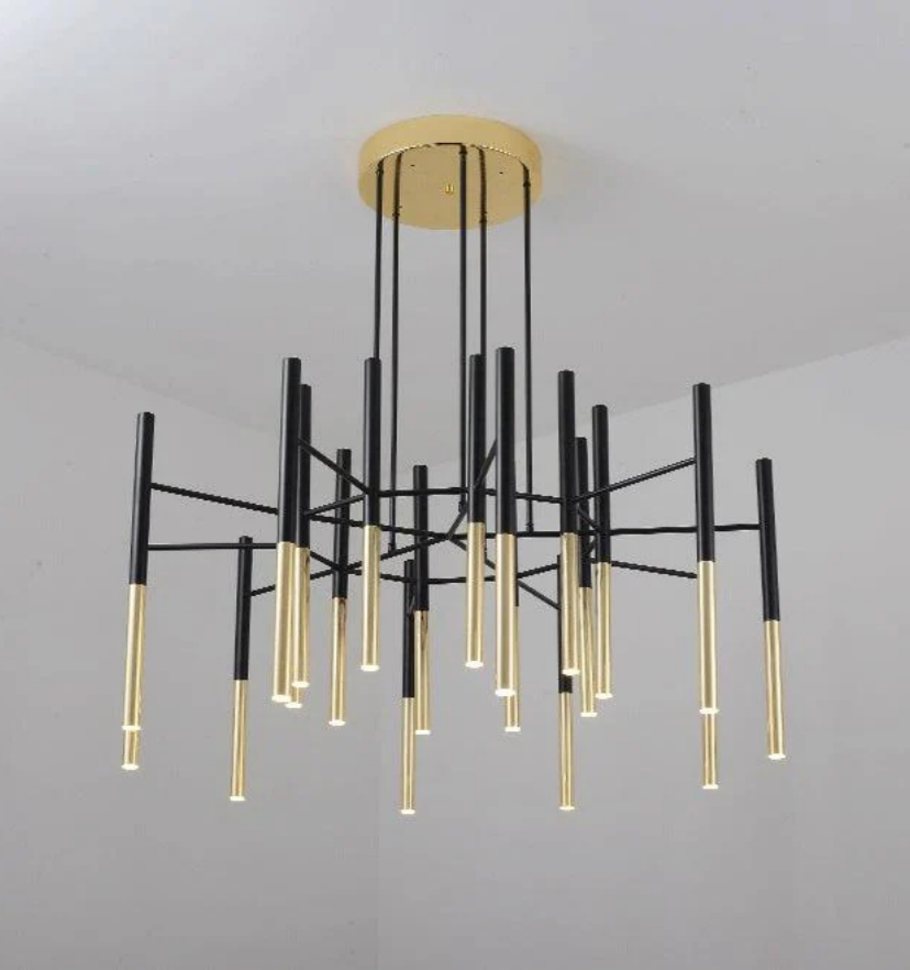 Metal Tubular Chandelier - Yiarolight