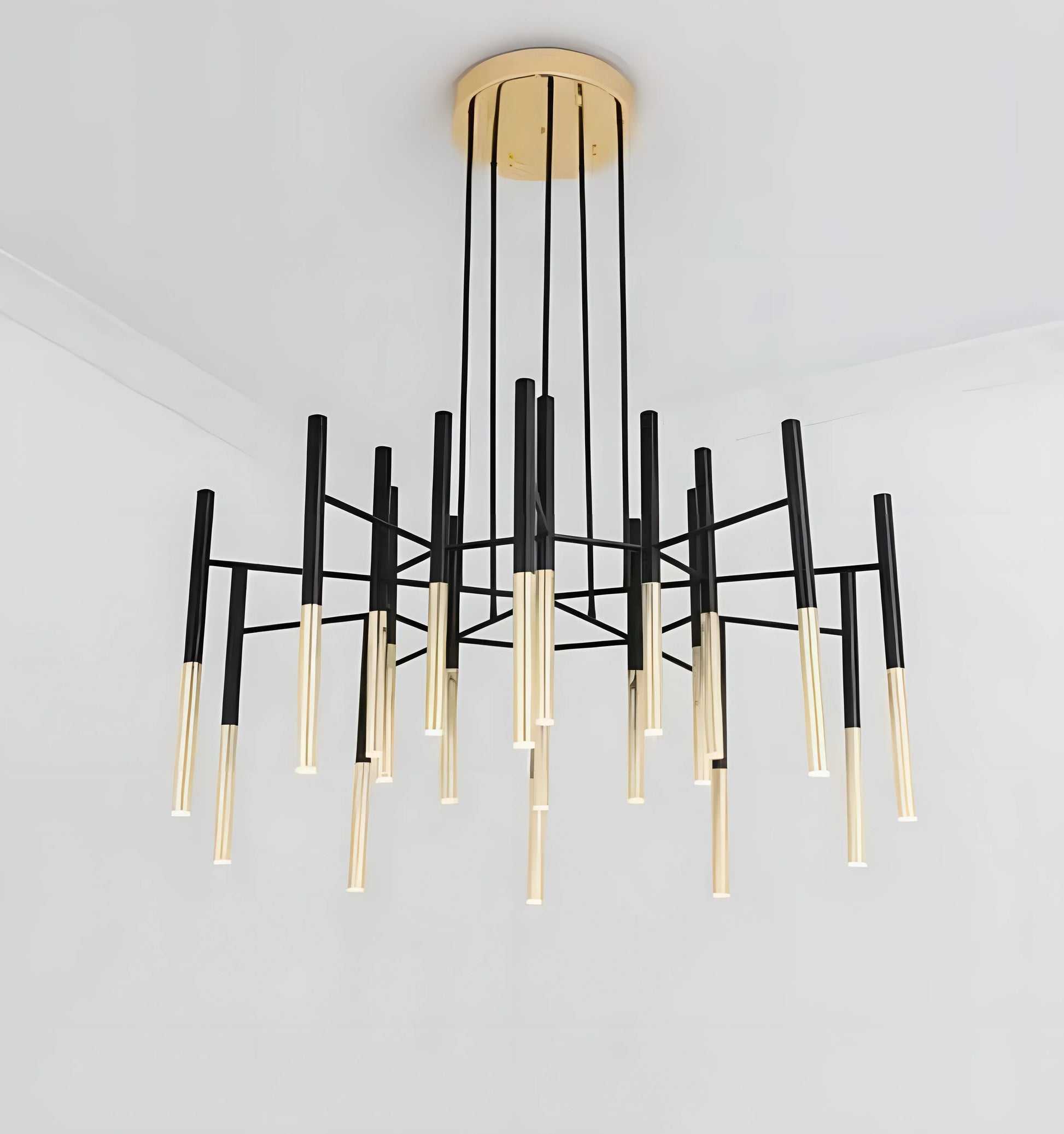 Metal Tubular Chandelier - Yiarolight