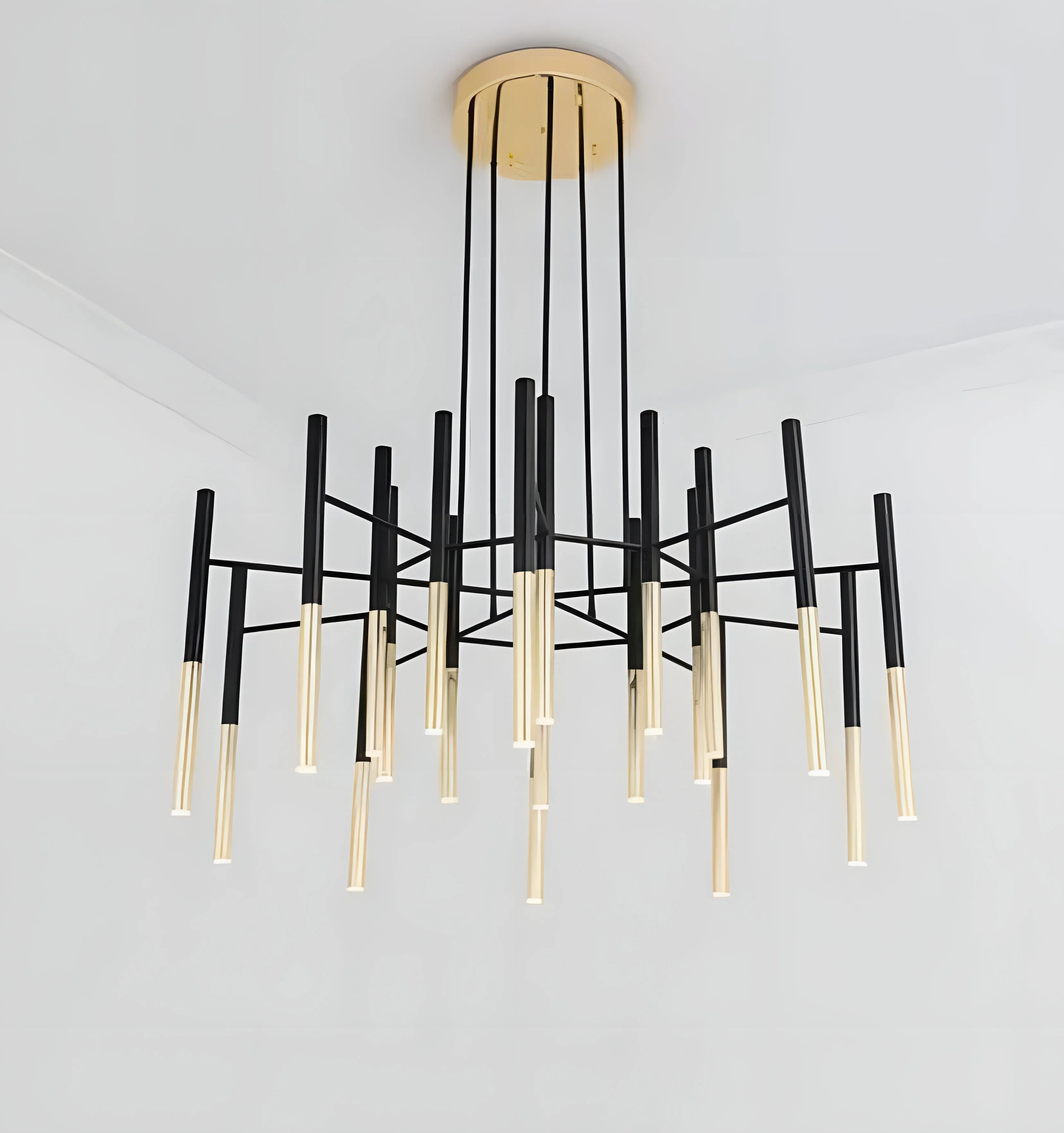 Metal Tubular Chandelier - Yiarolight
