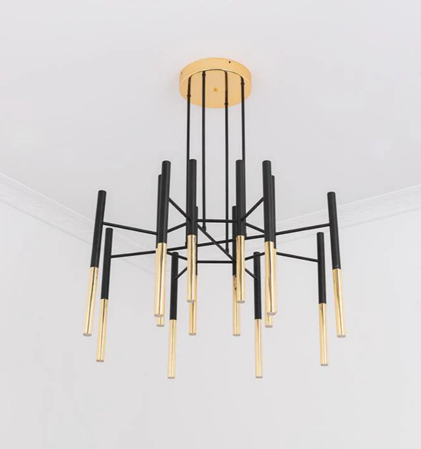 Metal Tubular Chandelier - Yiarolight