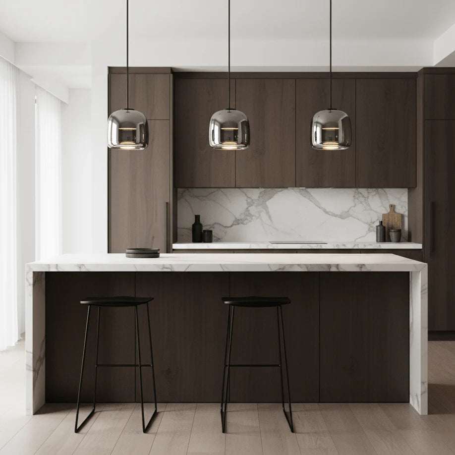 Metro Sphere Glass Pendant Lamp - Yiarolight