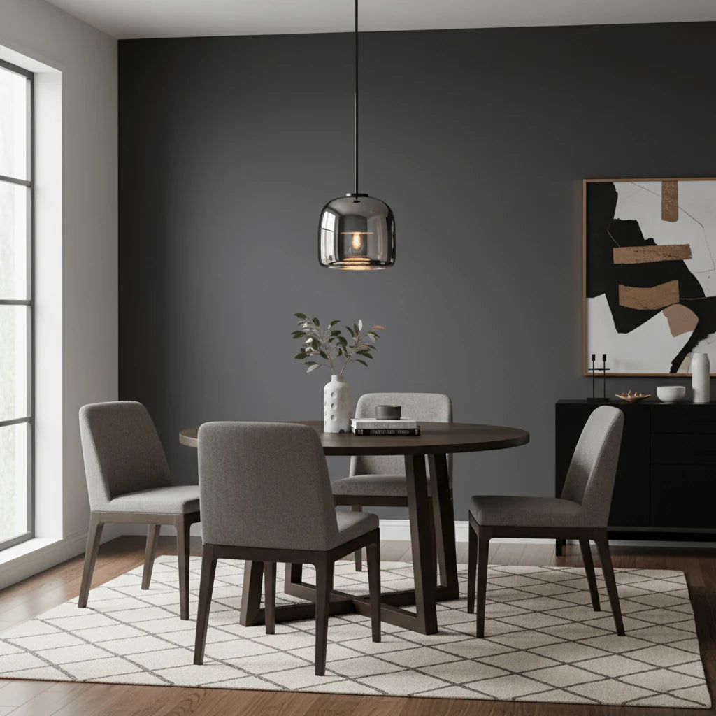 Metro Sphere Glass Pendant Lamp