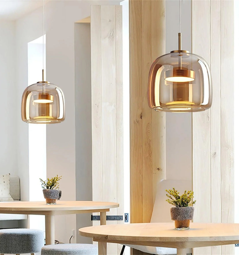Metro Sphere Glass Pendant Lamp - Yiarolight