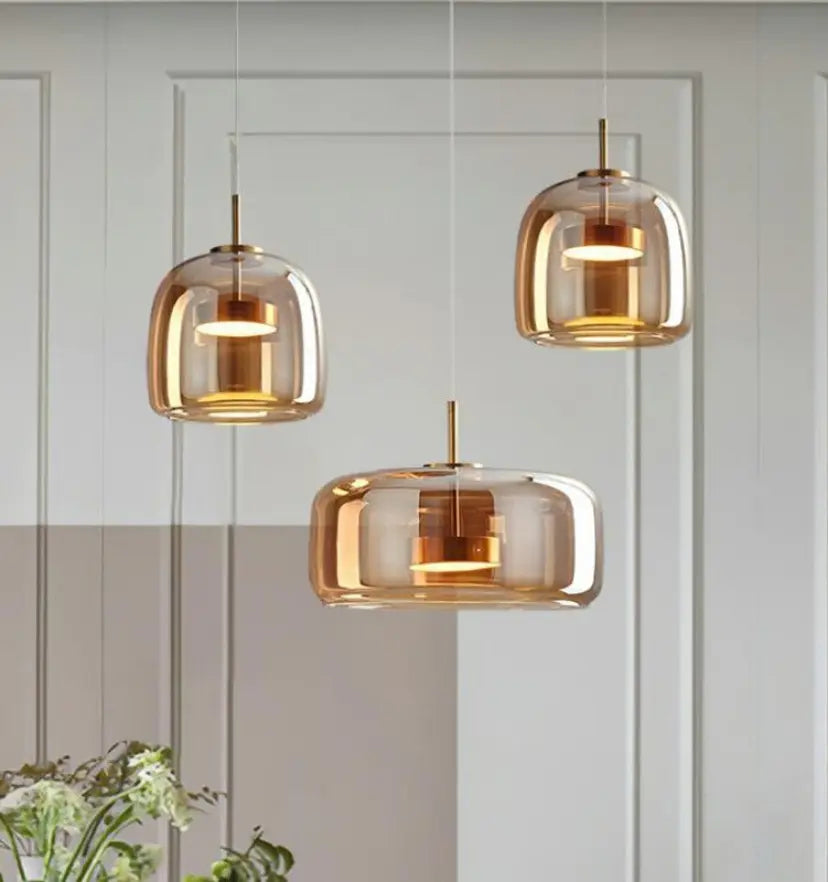 Metro Sphere Glass Pendant Lamp - Yiarolight