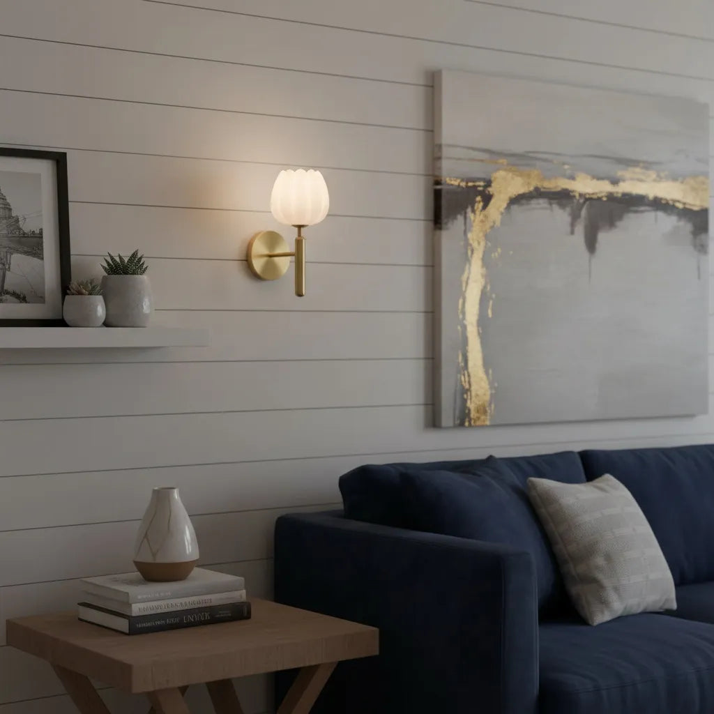 Mian Alabaster Wall Lamp