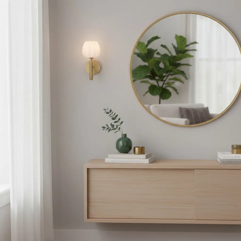 Mian Alabaster Wall Lamp