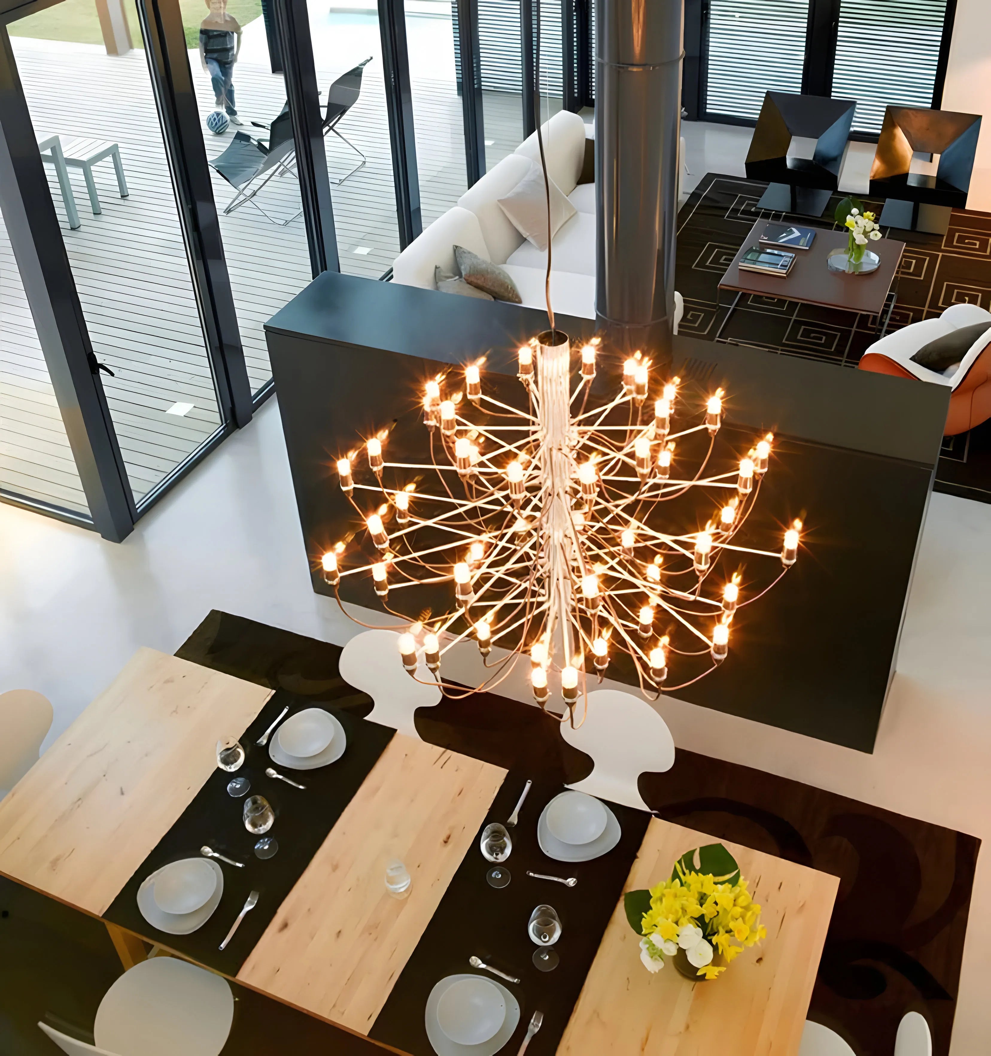 Mid-Century 2097 Chandelier - Yiarolight