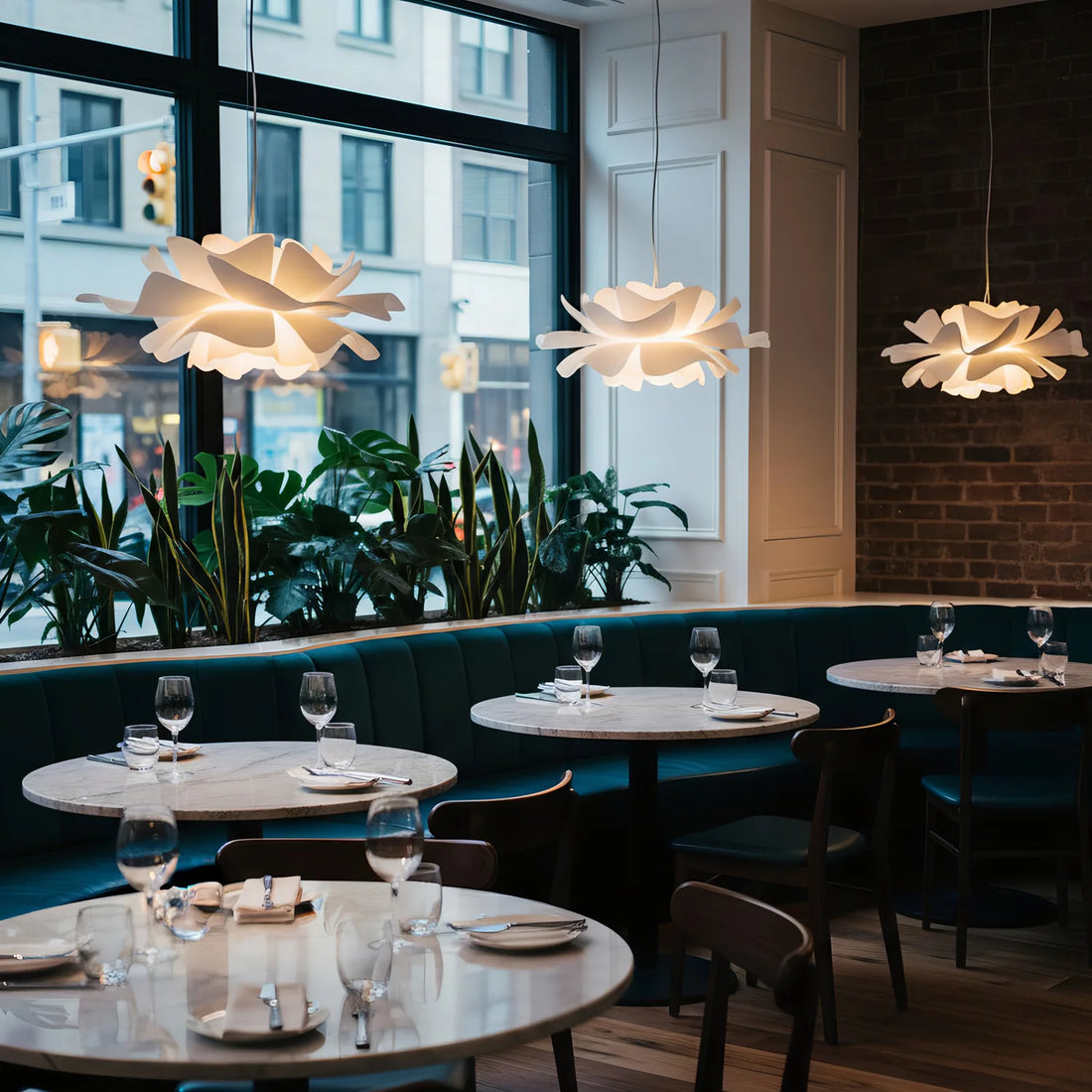 Lotus Flower Pendant Lamp