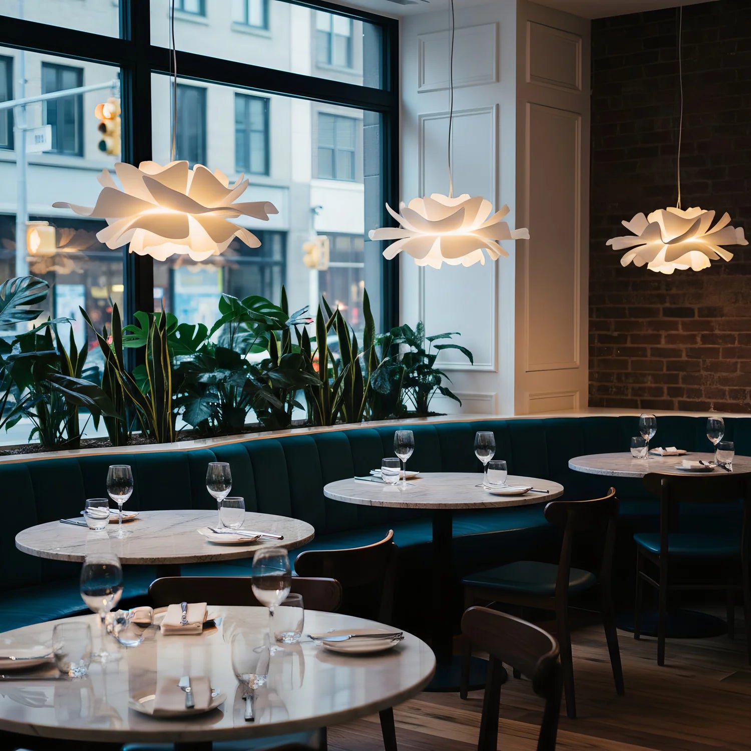 Lotus Flower Pendant Lamp