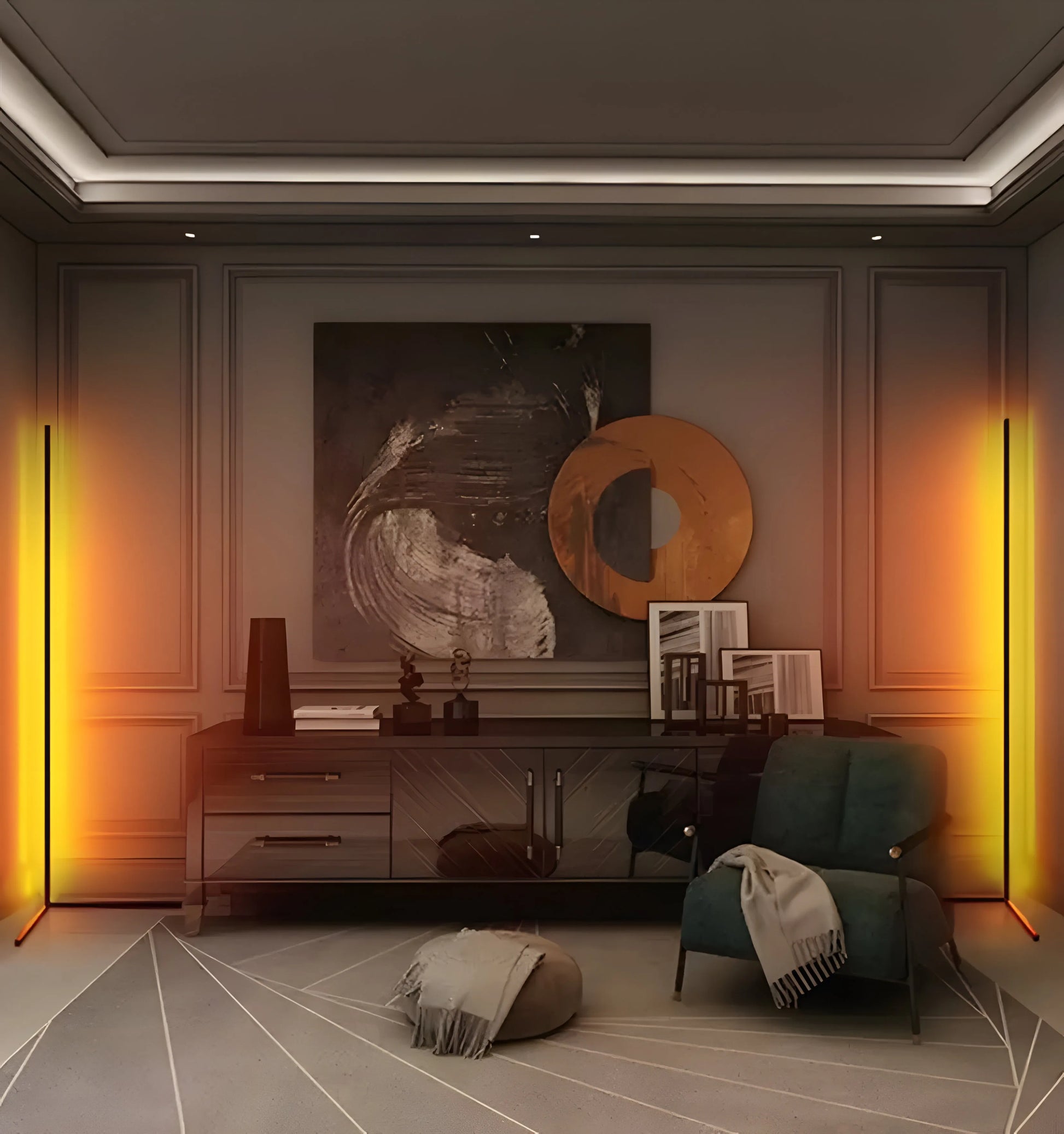 Minimalist Led Floor Lamp - Auraolight