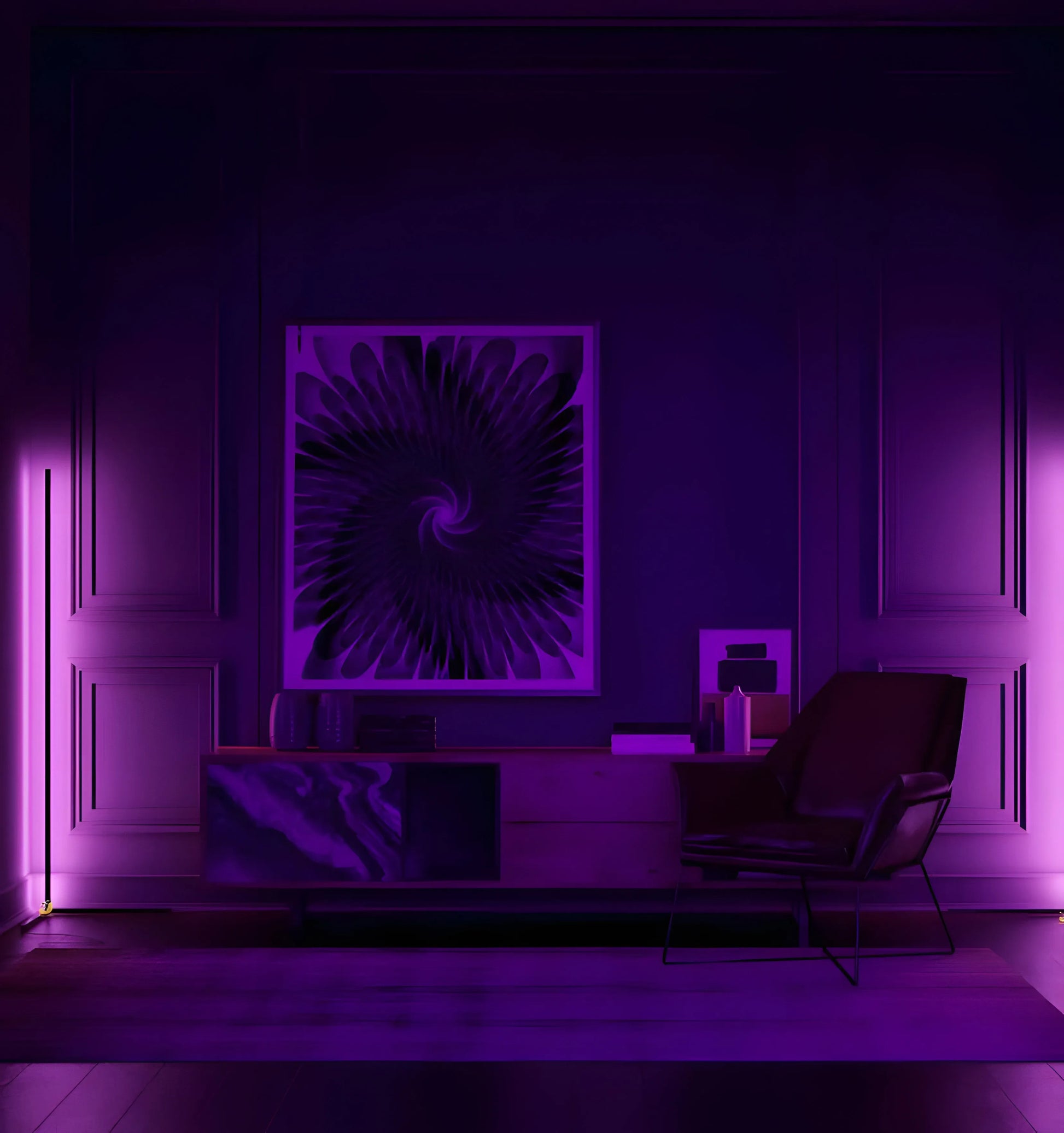 Minimalist Led Floor Lamp - Auraolight