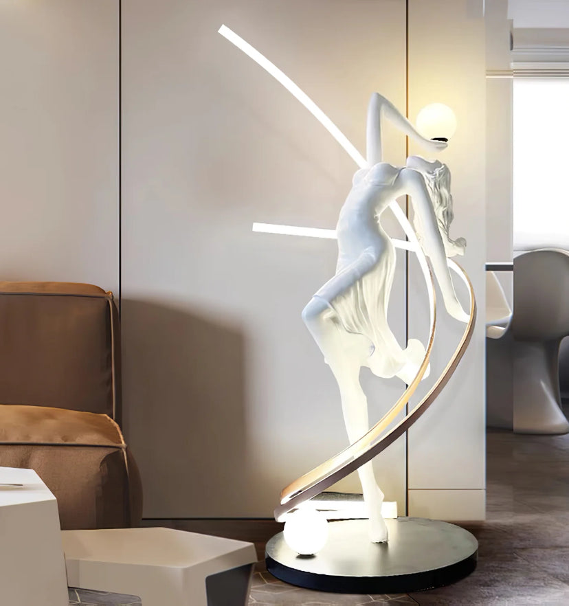 Misha Goddess Statue Floor Lamp - Yiarolight