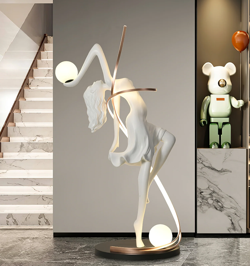Misha Goddess Statue Floor Lamp - Yiarolight