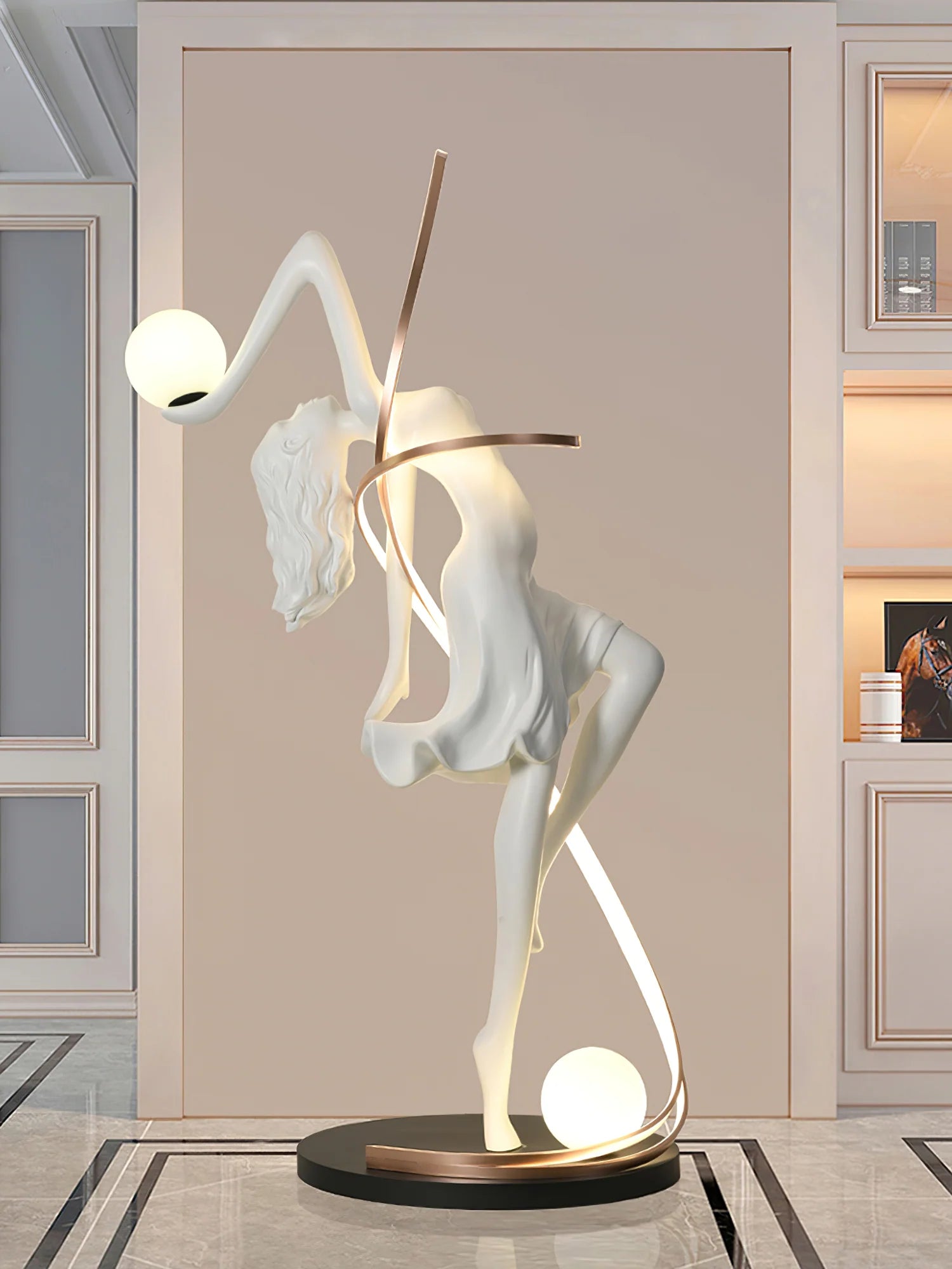 Misha Goddess Statue Floor Lamp - Yiarolight