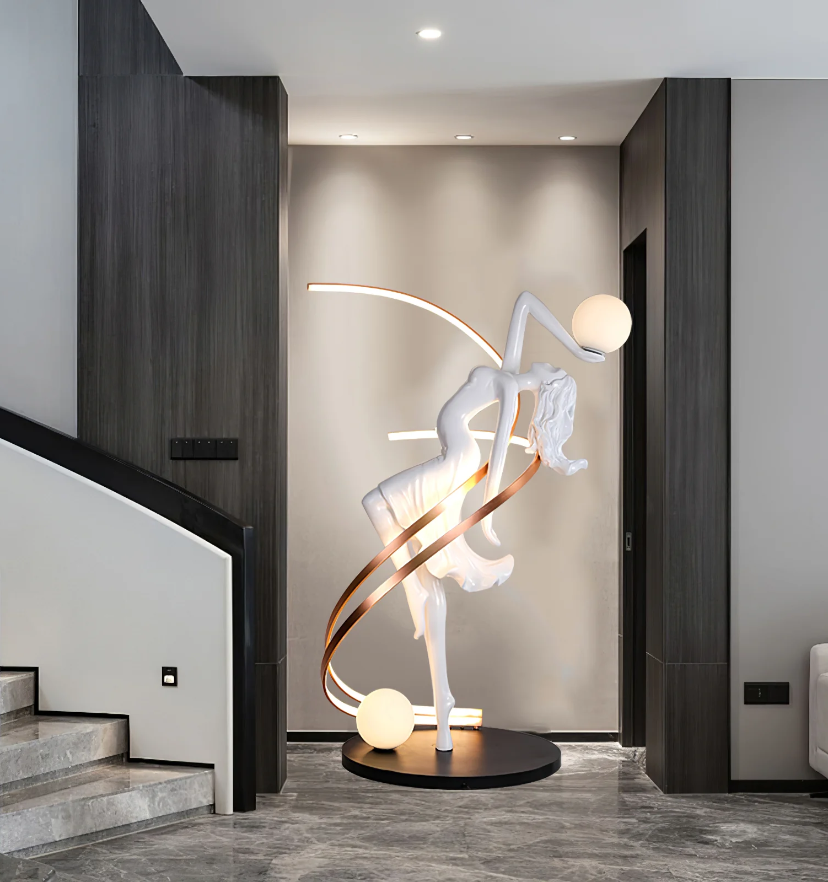 Misha Goddess Statue Floor Lamp - Yiarolight