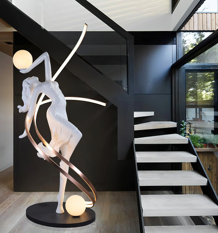 Misha Goddess Statue Floor Lamp - Yiarolight