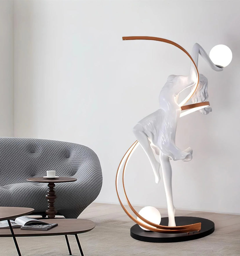 Misha Goddess Statue Floor Lamp - Yiarolight