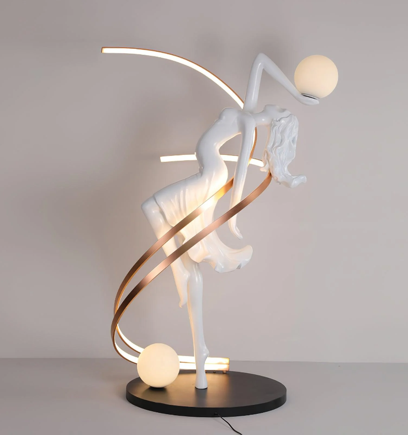 Misha Goddess Statue Floor Lamp - Yiarolight