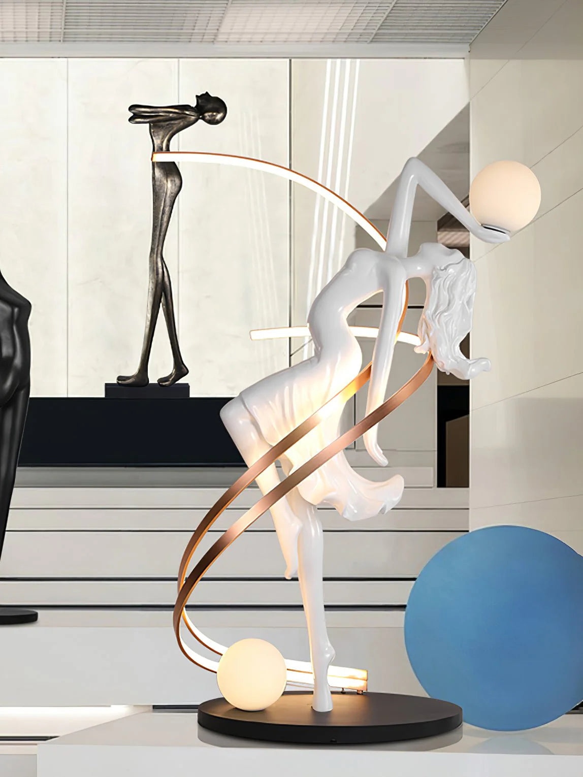 Misha Goddess Statue Floor Lamp - Yiarolight