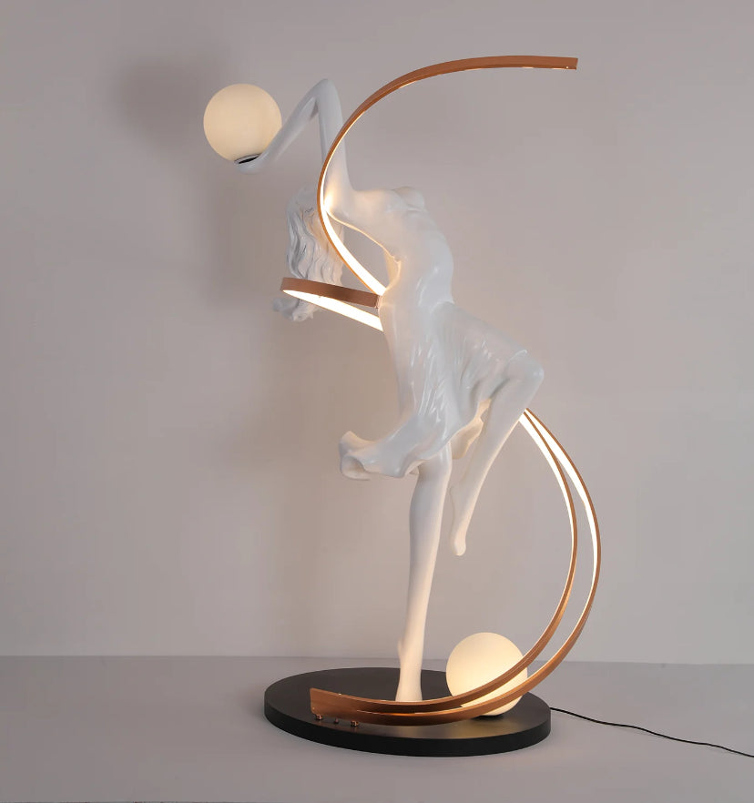 Misha Goddess Statue Floor Lamp - Yiarolight