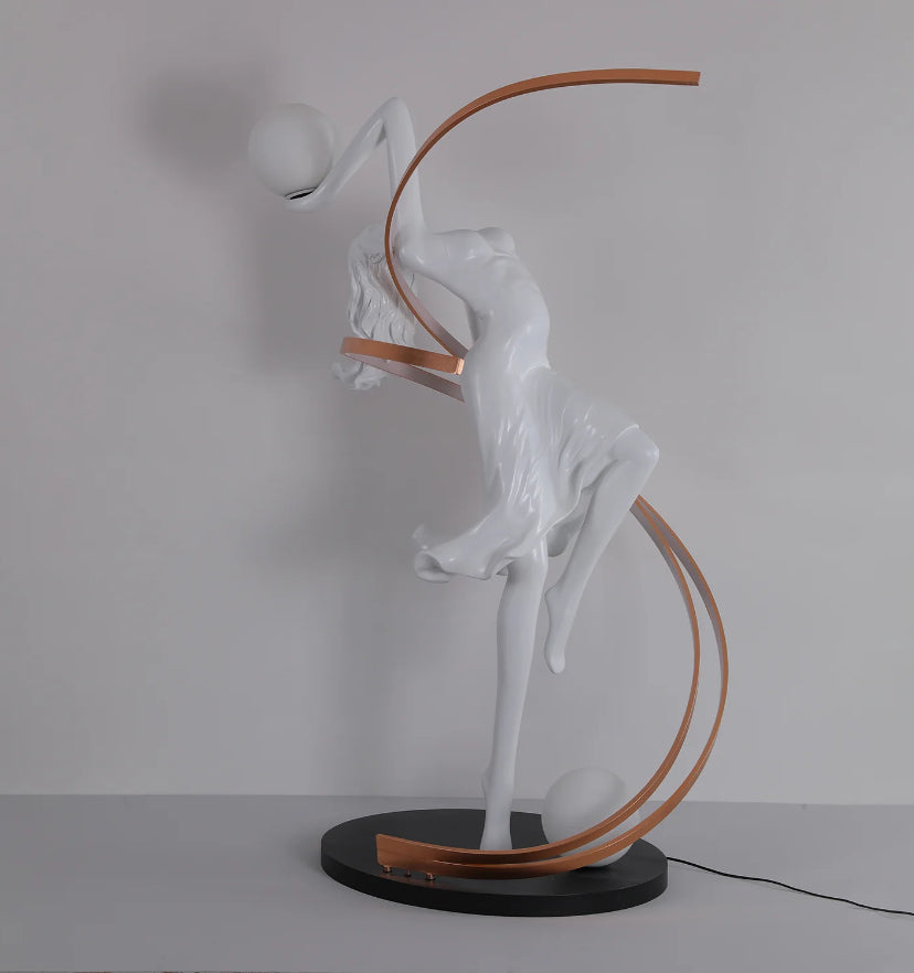 Misha Goddess Statue Floor Lamp - Yiarolight