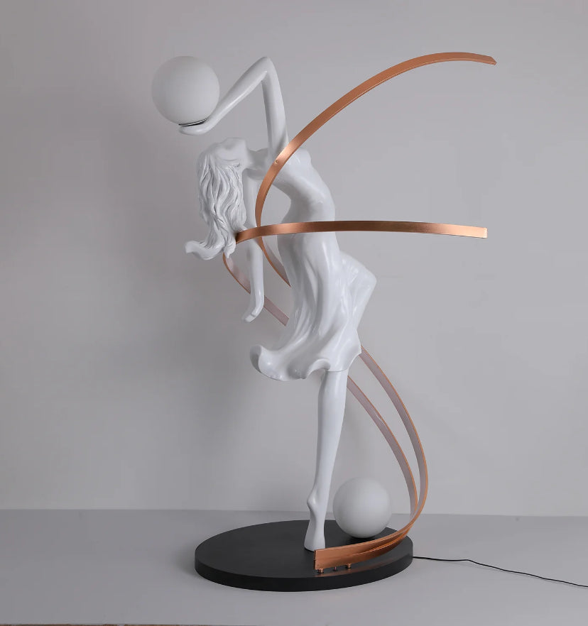 Misha Goddess Statue Floor Lamp - Yiarolight