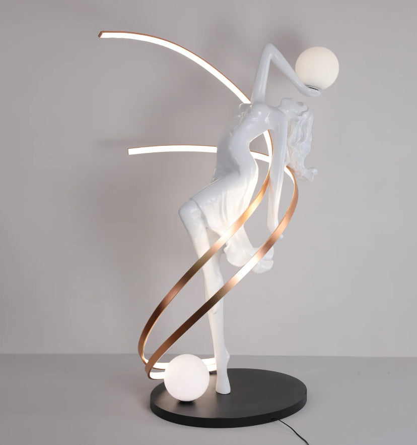 Misha Goddess Statue Floor Lamp - Yiarolight