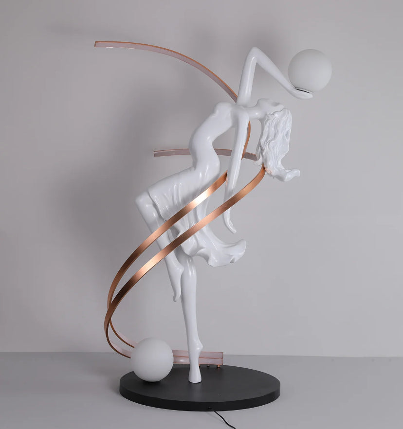 Misha Goddess Statue Floor Lamp - Yiarolight
