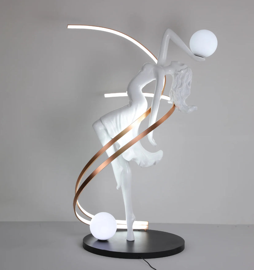 Misha Goddess Statue Floor Lamp - Yiarolight