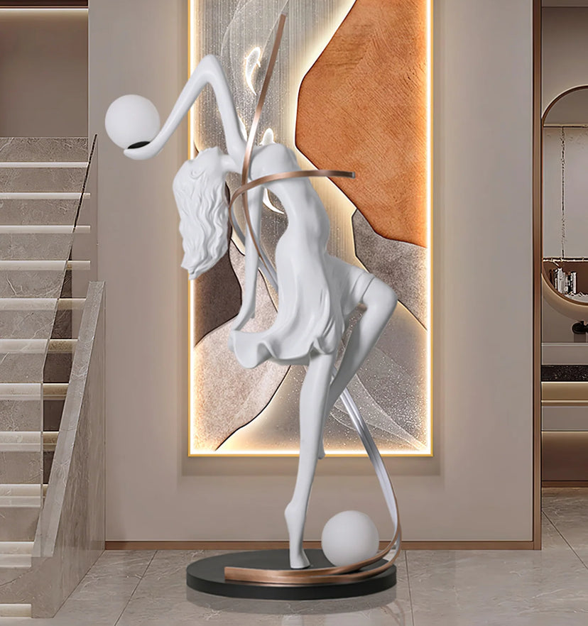 Misha Goddess Statue Floor Lamp - Yiarolight